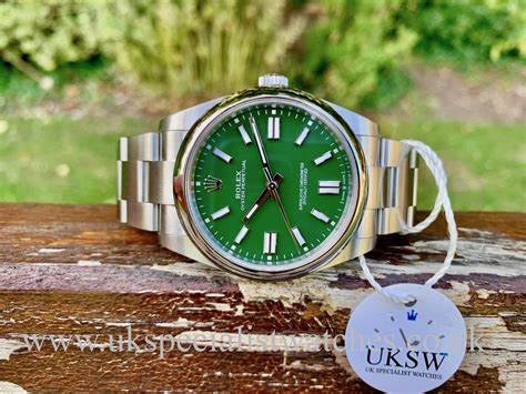 rolex oyster perpetual green dial 36|Rolex Oyster Perpetual 41mm 124300.